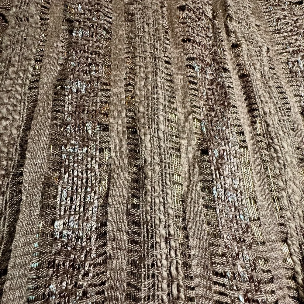 Charming Charlie Brown Iridescent Infinity Scarf #1112
